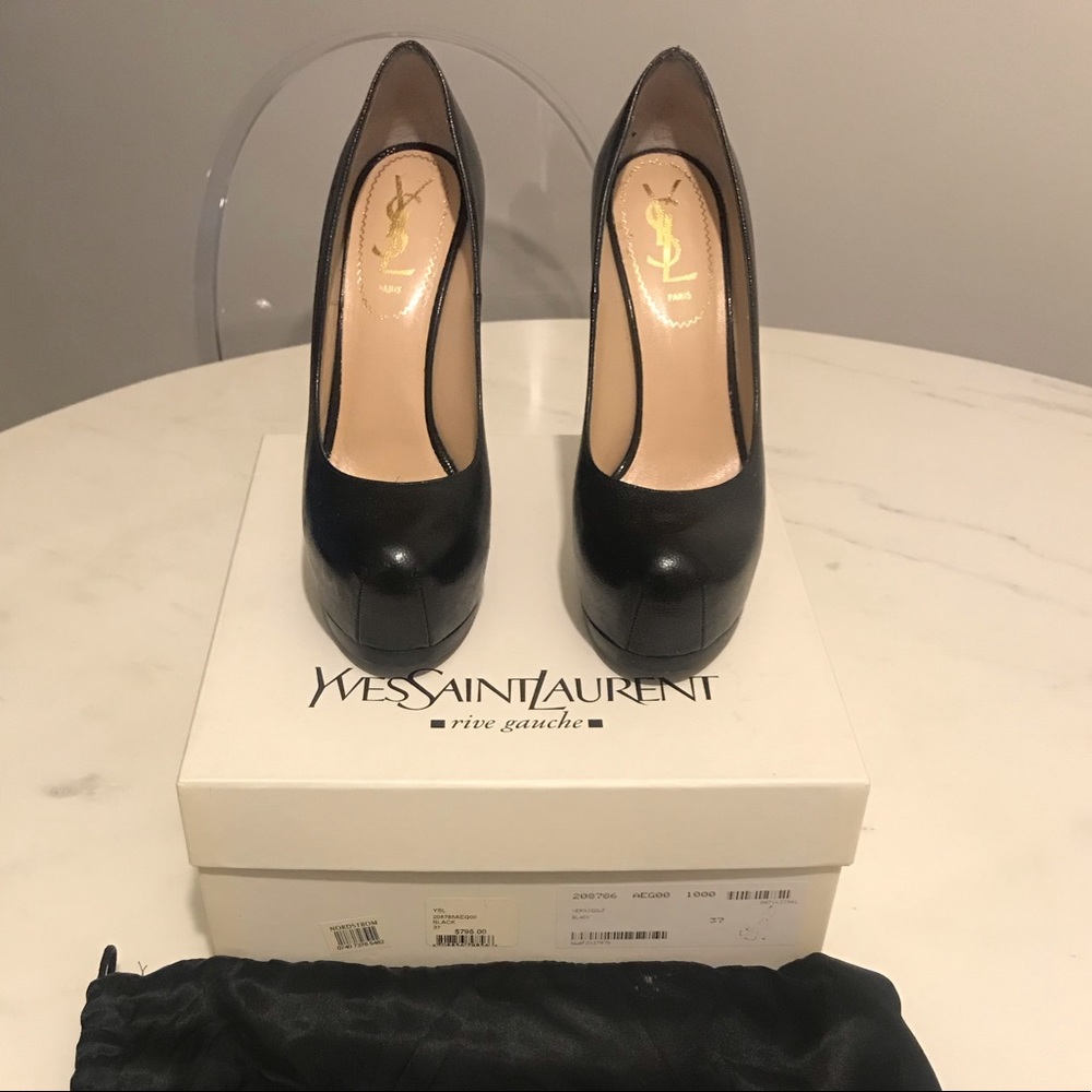 YSL Tribute Pumps, Size 37 - Picture 1 of 5